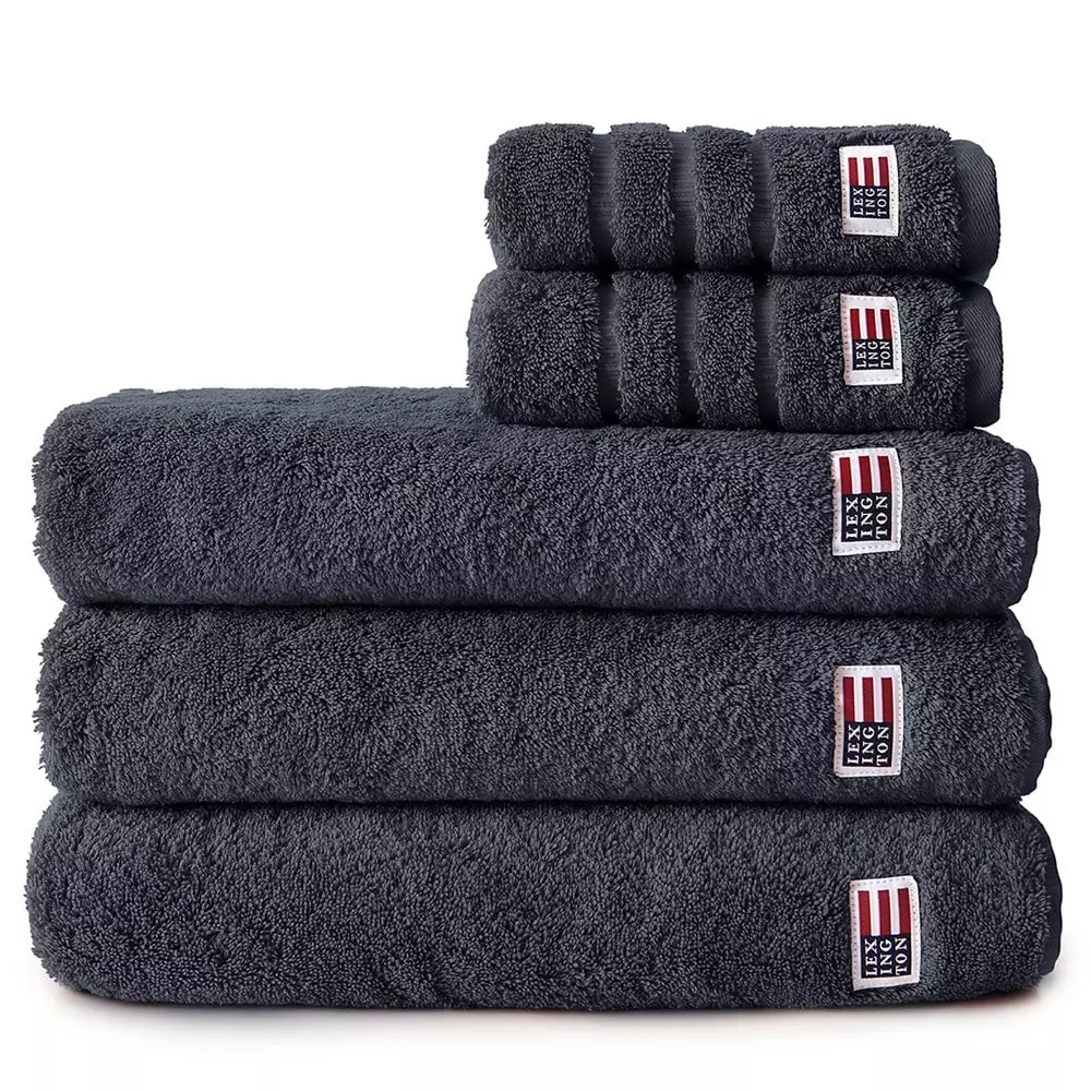 Lexington Original Handtuch 30x50 Cm, Charcoal 1 Lexington Original Handtuch 30x50 Cm, Charcoal