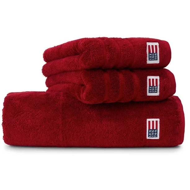 Lexington Original Handtuch 70x130 Cm, Wine 1 Lexington Original Handtuch 70x130 Cm, Wine