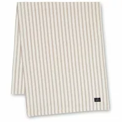 Lexington Icons Herringbone Striped Tischläufer, Beige