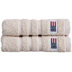 Lexington Original Handduk 2-Pack 50x70, Sand Handtuch 50x70 Cm Sand 2-er Set