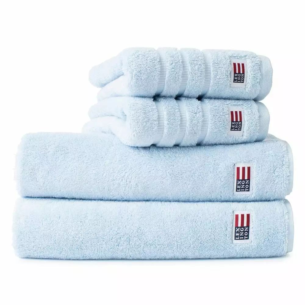 Lexington Original Handtuch Cloud Blue 100x50 Cm 1 Lexington Original Handtuch Cloud Blue 100x50 Cm