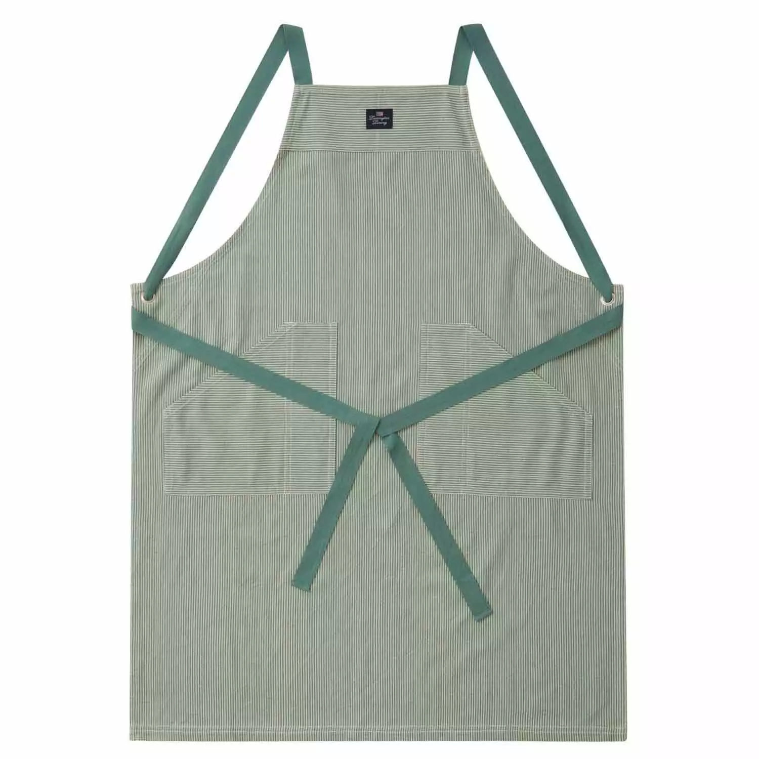 Lexington Striped Organic Cotton Oxford Schürze 1 Lexington Striped Organic Cotton Oxford Schürze