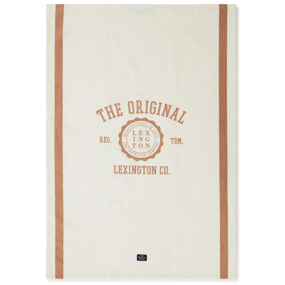 Lexington The Original Geschirrtuch 50x70 Cm, Off-white / Braun 1 Lexington The Original Geschirrtuch 50x70 Cm, Off-white / Braun