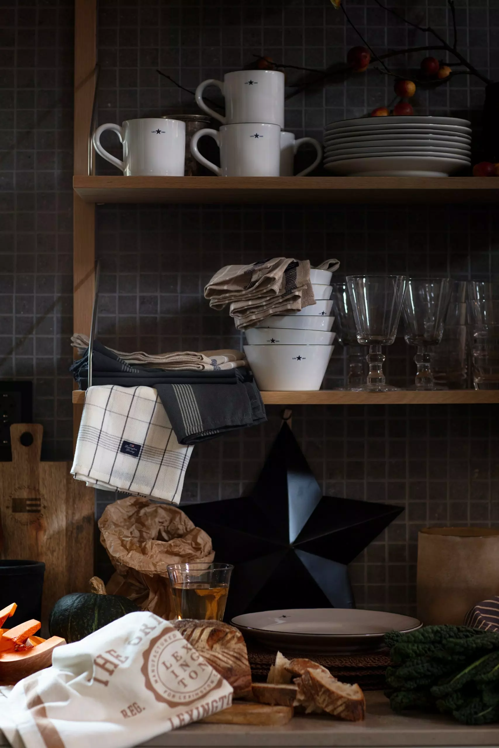 Lexington The Original Geschirrtuch 50x70 Cm, Off-white / Braun 3 Lexington The Original Geschirrtuch 50x70 Cm, Off-white / Braun – Bild 3