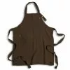 Lovely Linen Lovely Button Apron Jeep Green Schürze Chocolate