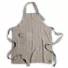 Lovely Linen Lovely Button Apron Jeep Green Schürze Natural Beige