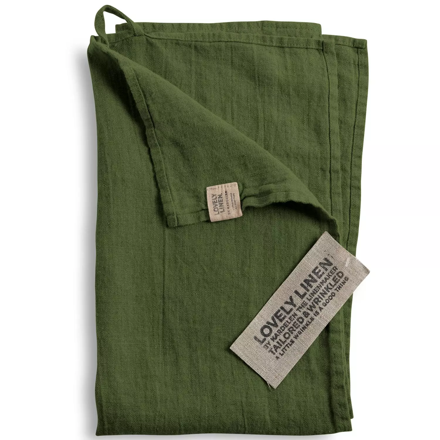 Lovely Linen Lovely Geschirrtuch, Jeep Green 1 Lovely Linen Lovely Geschirrtuch, Jeep Green