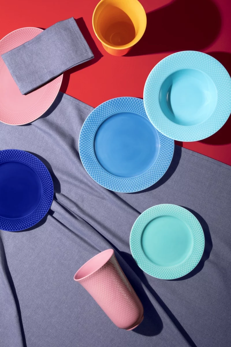 Lyngby Porcelæn Herringbone Tischdecke Blau, 150x220 Cm 6 Lyngby Porcelæn Herringbone Tischdecke Blau, 150x220 Cm – Bild 6