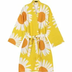 Marimekko Auringonkukka Bademantel Gelb, L