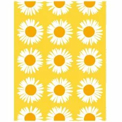 Marimekko Auringonkukka Tischdecke 135x280 Cm, Gelb