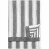 Marimekko Kaksi Raitaa Handtuch Weiß / Grau, 50x70 Cm