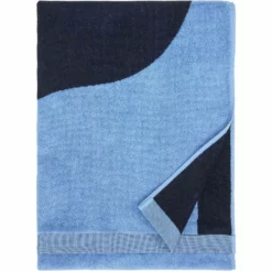 Marimekko Seireeni Hellblau/Dunkelblau Badetuch, 70x150 Cm
