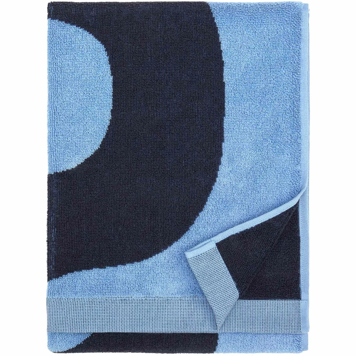 Marimekko Seireeni Hellblau/Dunkelblau Handtuch, 50x70 Cm 1 Marimekko Seireeni Hellblau/Dunkelblau Handtuch, 50x70 Cm