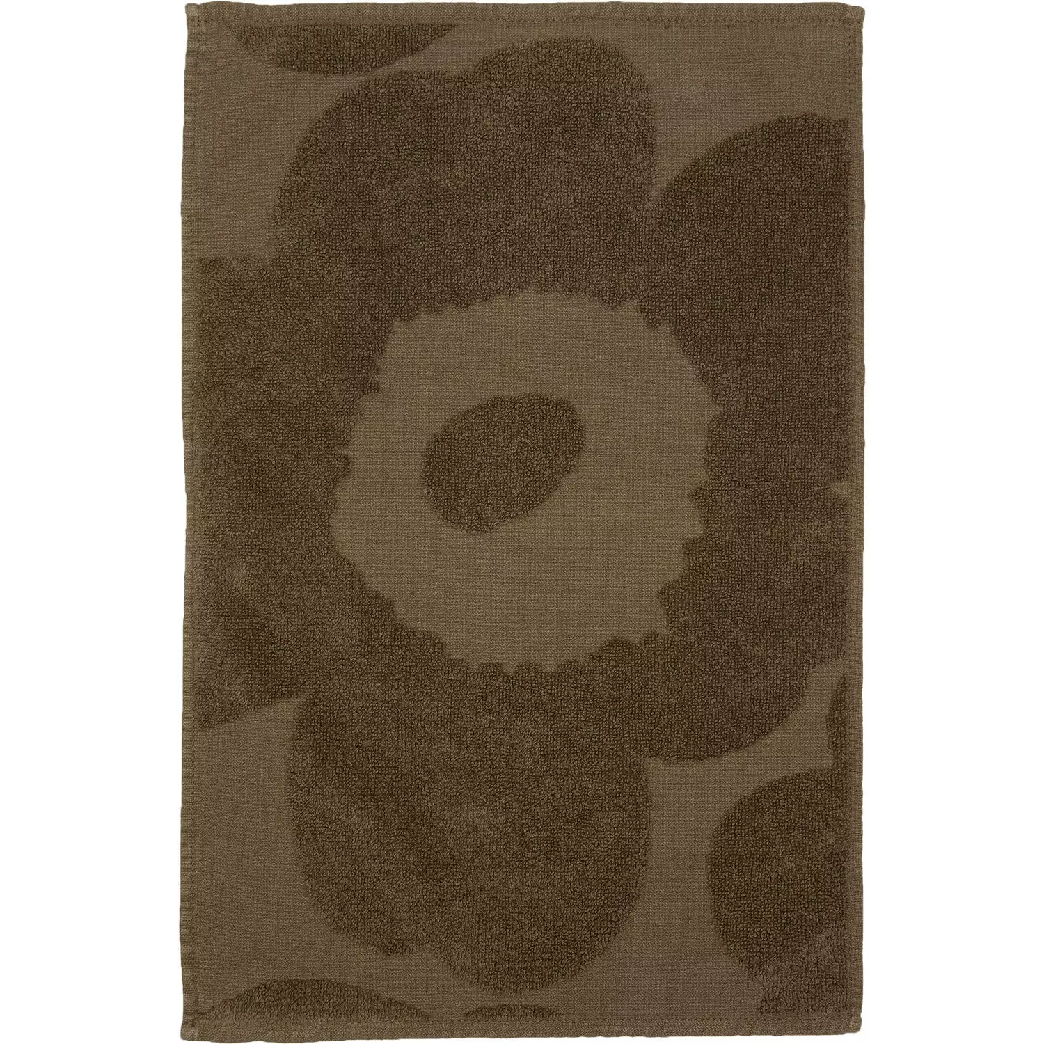 Marimekko Unikko Gästehandtuch 30x50 Cm, Dark Sand 1 Marimekko Unikko Gästehandtuch 30x50 Cm, Dark Sand