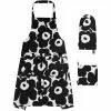 Marimekko Unikko Schürze + Ofenhandschuh + Topflappen