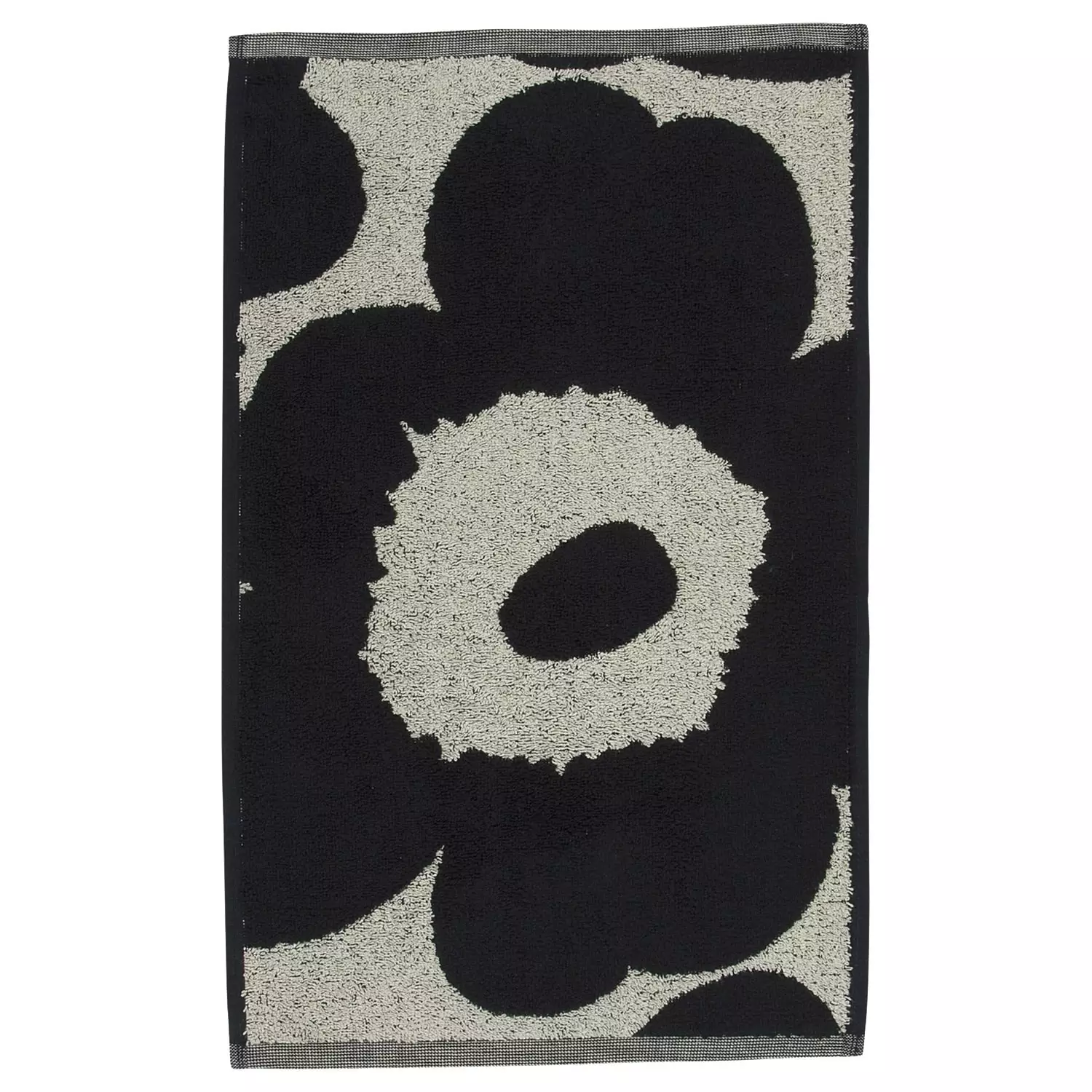 Marimekko Unikko Gästehandtuch 30x50 Cm, Dunkelblau 1 Marimekko Unikko Gästehandtuch 30x50 Cm, Dunkelblau
