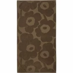 Marimekko Unikko Badetuch 70x150 Cm, Dark Sand