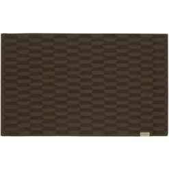 Mette Ditmer Geo Badematte 50x80 Cm, Chocolate