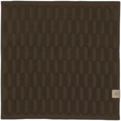 Mette Ditmer Geo Handtuch Chocolate 3-er Set, 30x30 Cm