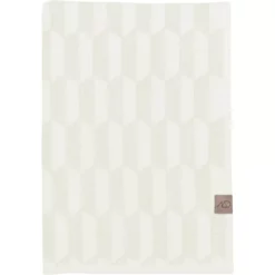 Mette Ditmer Geo Handtuch Off-white, 70x133 Cm