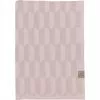 Mette Ditmer Geo Handtuch Powder Rose, 70x133 Cm