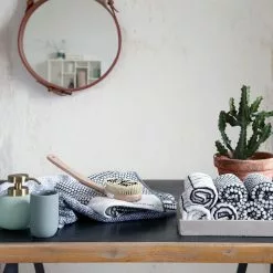 Mette Ditmer Grid Handtuch Schwarz/Off-White, 30x60cm 10 Mette Ditmer Grid Handtuch Schwarz/Off-White, 30x60cm -Kindertextilien Verkäufe mette ditmer grid handtuch schwarz off white 4