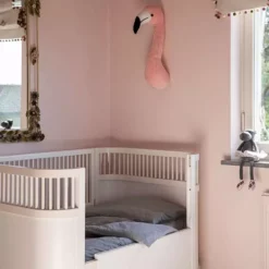 Mille Notti Poema Baby Bettdeckenbezug 100x130cm, Hellgrau -Kindertextilien Verkäufe mille notti poema baby bettdeckenbezug 100x130cm hellgrau 2