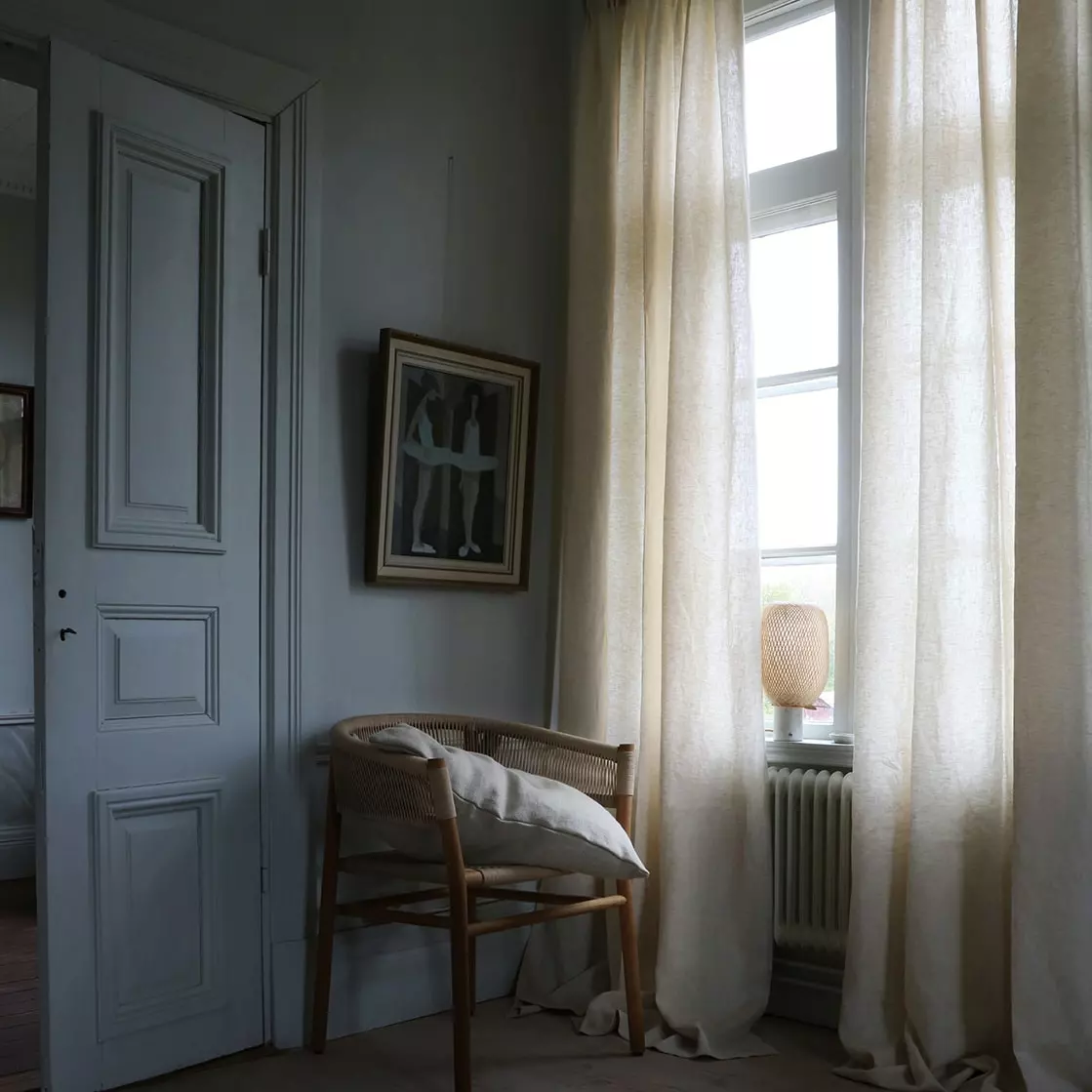 Mimou Crisp Vorhang Fajansbeige , 250x130 1 Mimou Crisp Vorhang Fajansbeige , 250x130