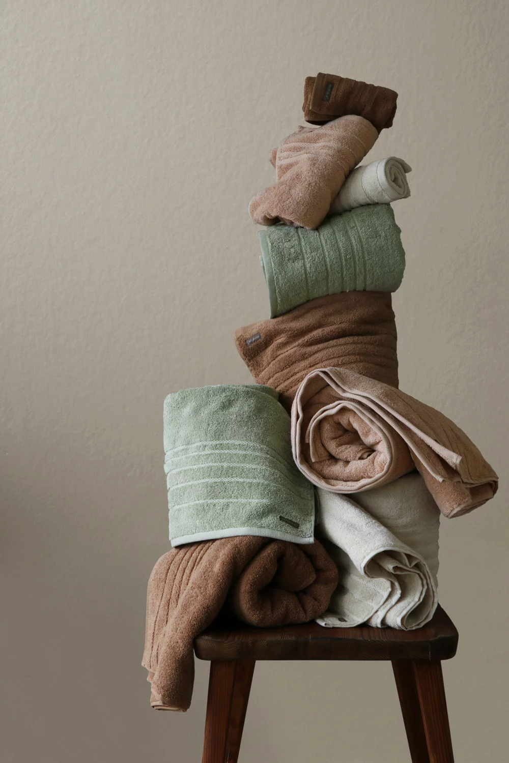 Mimou Devon Badetuch 100x150 Cm, Hanffarben 5 Mimou Devon Badetuch 100x150 Cm, Hanffarben – Bild 5