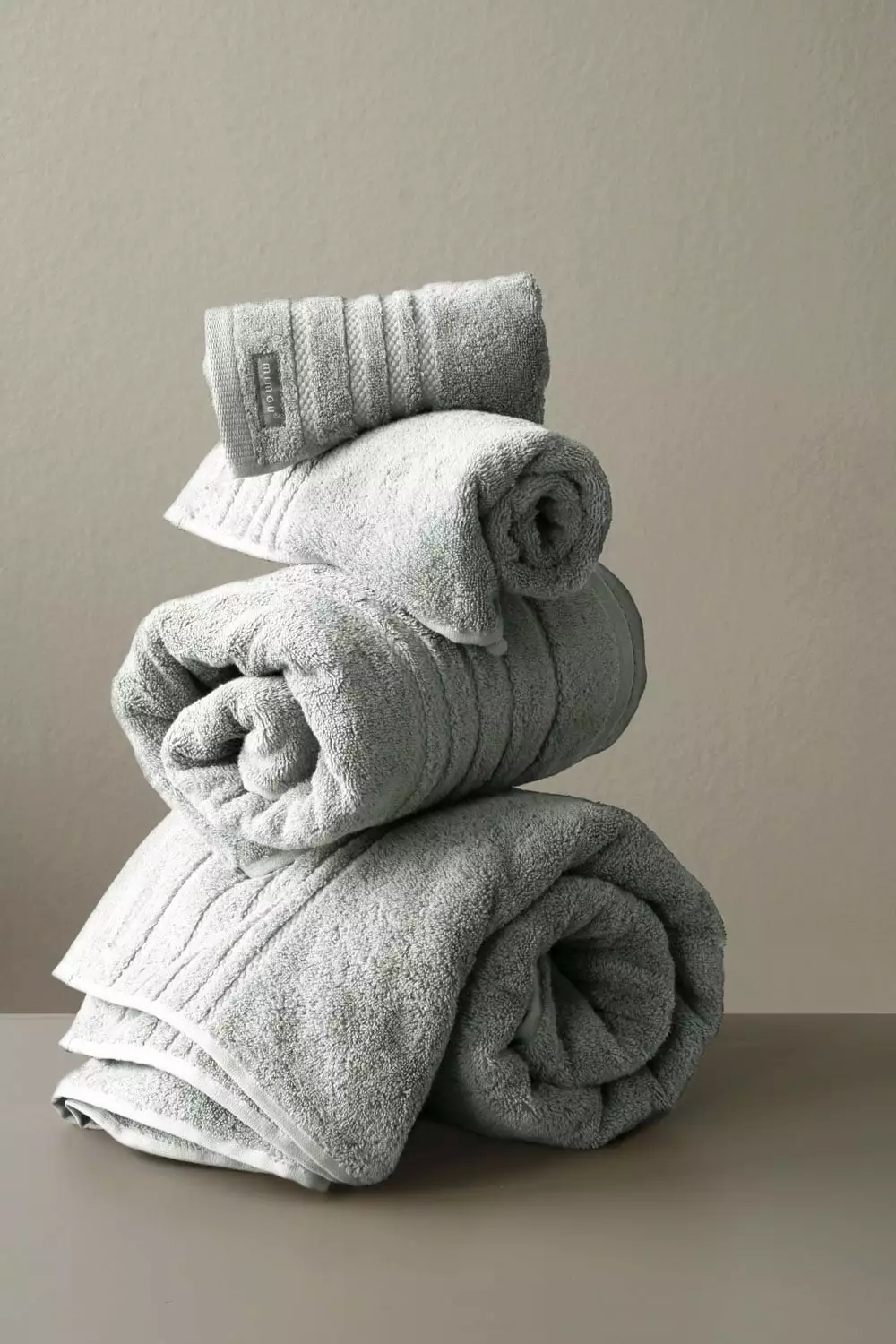 Mimou Devon Badetuch 100x150 Cm, Cement 3 Mimou Devon Badetuch 100x150 Cm, Cement – Bild 3