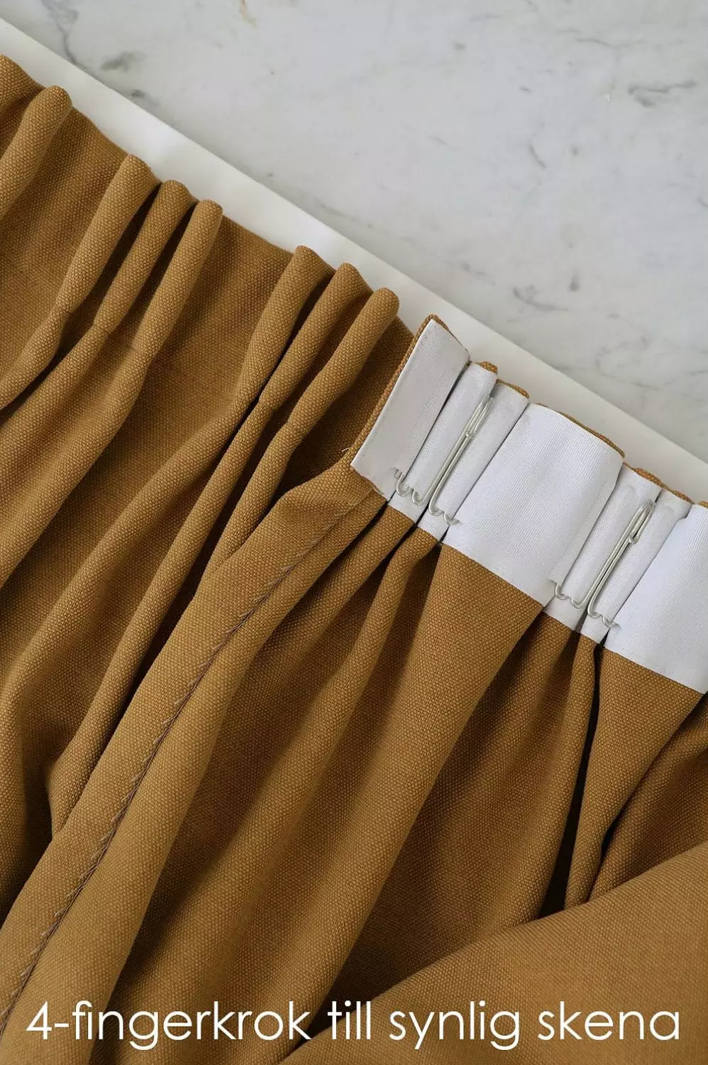 Mimou Grace Vorhang Doppelt Breite 290x250 Cm, Weiß 5 Mimou Grace Vorhang Doppelt Breite 290x250 Cm, Weiß – Bild 5