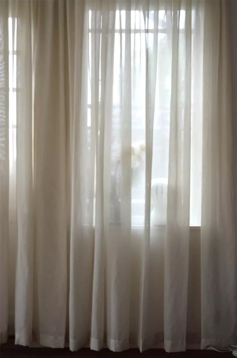 Mimou Grace Vorhang Doppelt Breite 290x290 Cm, Natur 3 Mimou Grace Vorhang Doppelt Breite 290x290 Cm, Natur – Bild 3