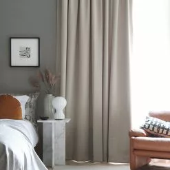 Mimou Hotel Blackout-Vorhang 290x290 Cm, Sandnaturfarben