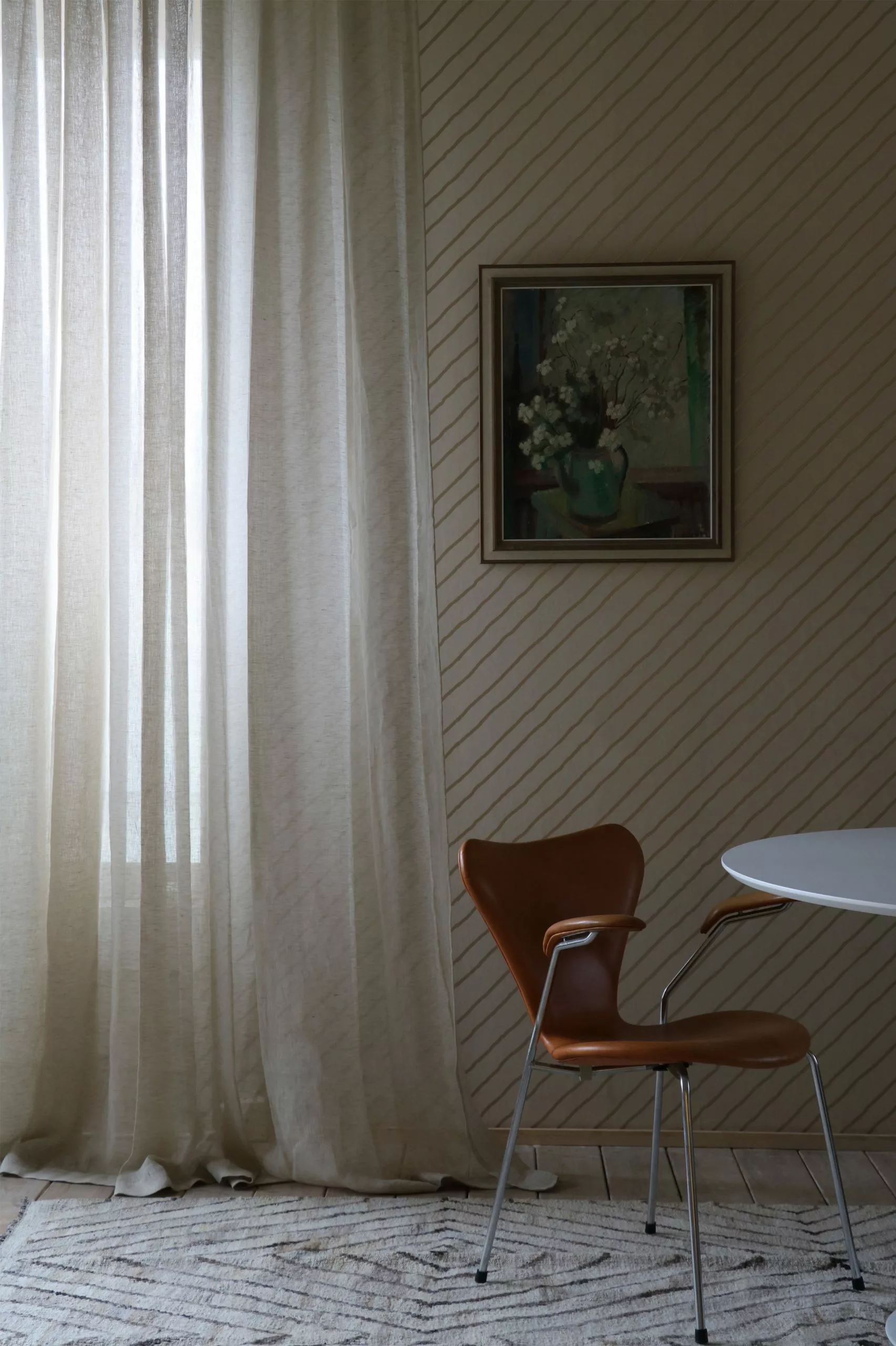 Mimou Kelly Vorhang Leinen Doppelte Breite Sand Natur, 293x250 Cm 4 Mimou Kelly Vorhang Leinen Doppelte Breite Sand Natur, 293x250 Cm – Bild 4