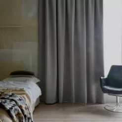 Mimou Lichtundurchlässiger Hotelvorhang, 290x250 Cm, Grau -Kindertextilien Verkäufe mimou lichtundurchlassiger hotelvorhang 290x250 cm 2