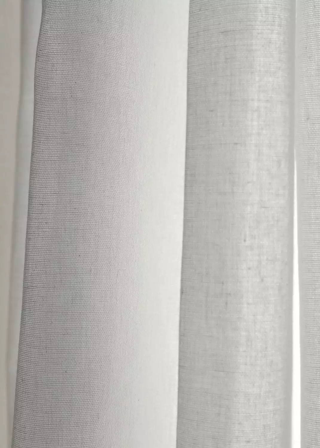 Mimou Mimmi Vorhang Recycelt Stoff Doppelt Breite, Naturweiß, 290x290 Cm 5 Mimou Mimmi Vorhang Recycelt Stoff Doppelt Breite, Naturweiß, 290x290 Cm – Bild 5