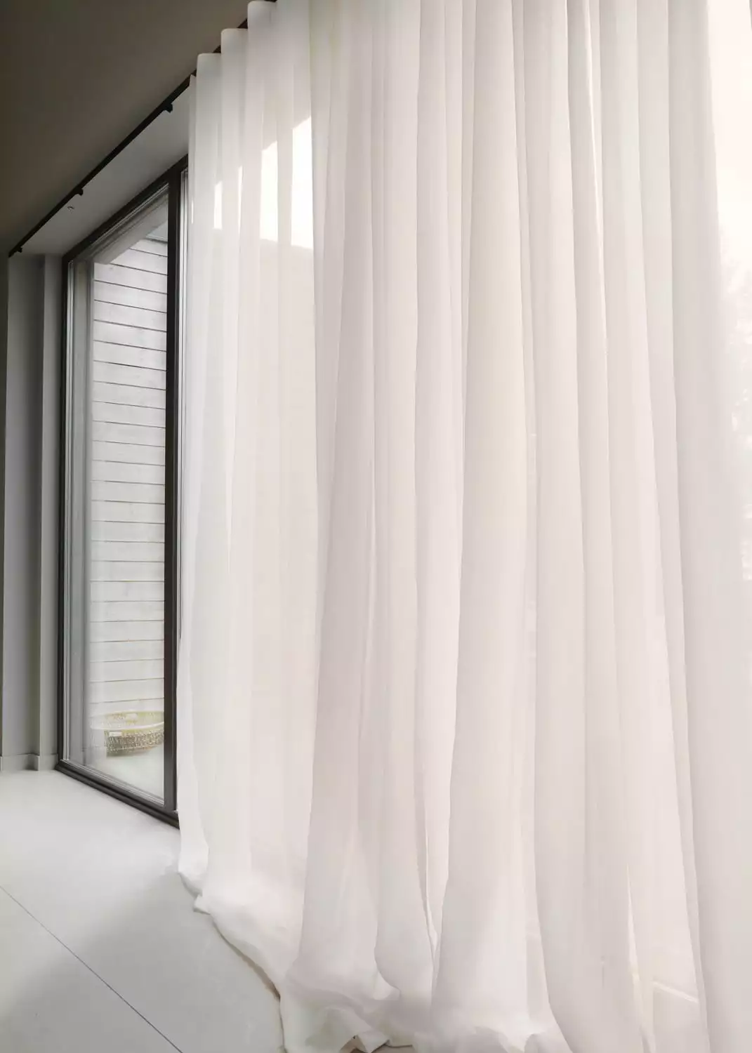 Mimou Mimmi Vorhang Recycelt Stoff Doppelt Breite, Natur, 290x250 Cm 2 Mimou Mimmi Vorhang Recycelt Stoff Doppelt Breite, Natur, 290x250 Cm – Bild 2