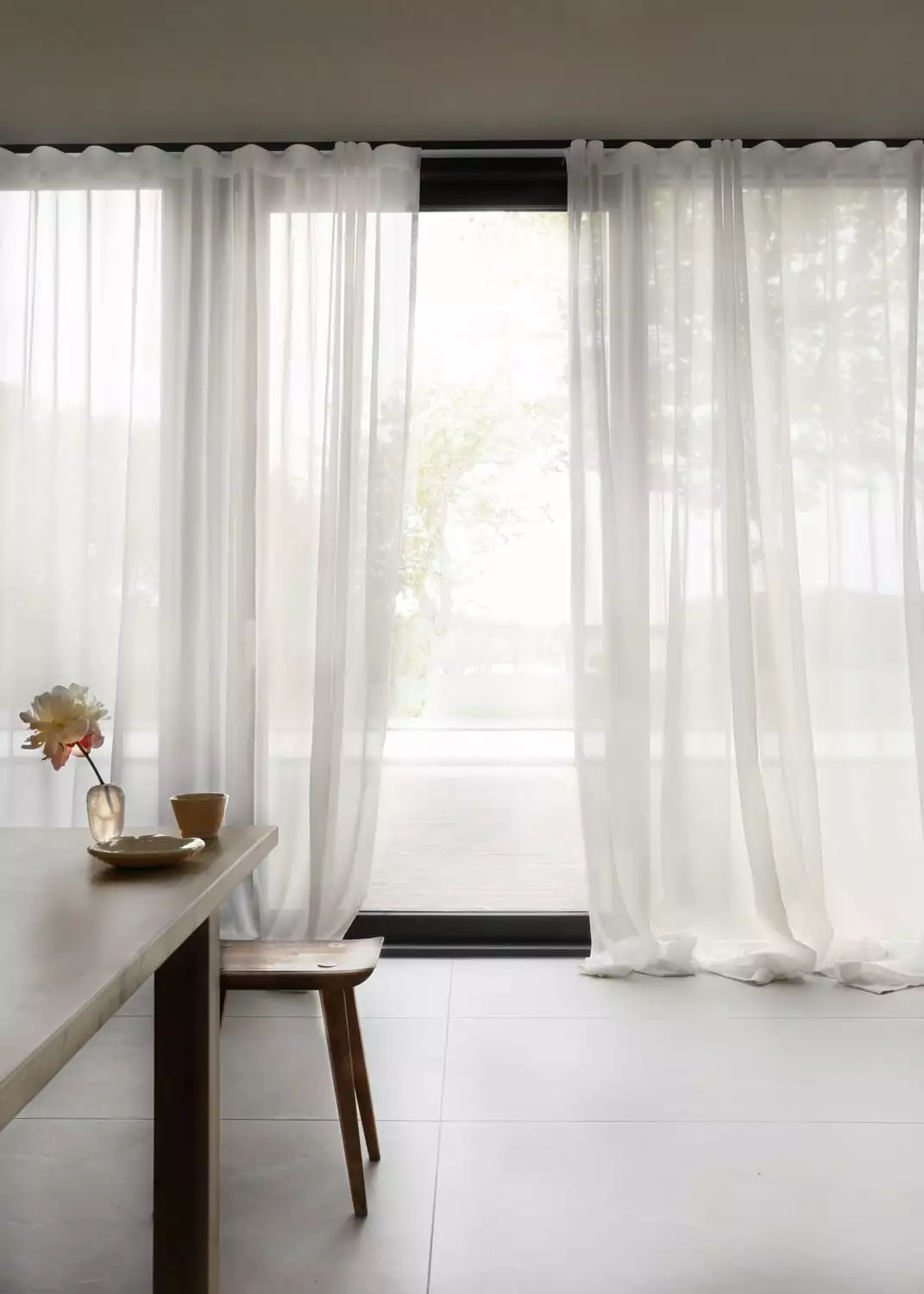 Mimou Mimmi Vorhang Recycelt Stoff Einzeln Breite, Naturweiß, 140x250 Cm 3 Mimou Mimmi Vorhang Recycelt Stoff Einzeln Breite, Naturweiß, 140x250 Cm – Bild 3