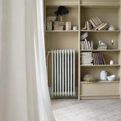 Mimou Spirit Vorhang Wollmischung Wollweiß , 290x290 Cm