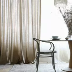Mimou Studio Vorhang Sandnaturfarben , 250x290 Cm