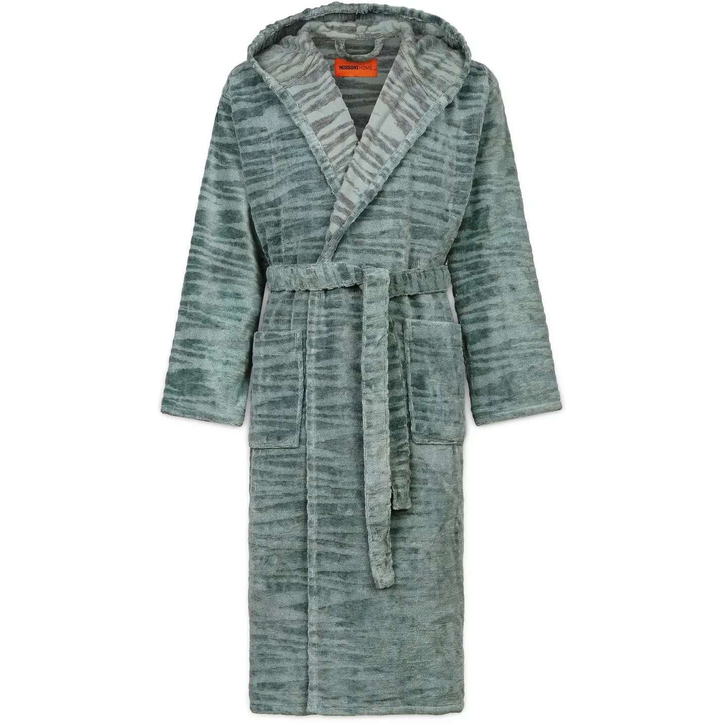 Missoni Home Allan Bademantel Mit Kapuze 651, Medium 1 Missoni Home Allan Bademantel Mit Kapuze 651, Medium