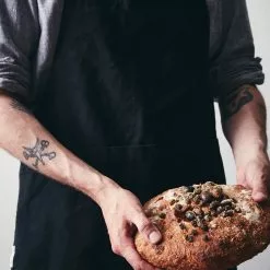 Nicolas Vahé Neat Schürze, Schwarz -Kindertextilien Verkäufe nicolas vahe apron neat black 1