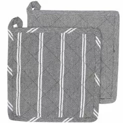 Recycled By Wille Agda Ofenhandschuh 2-er Set, Olivgrün