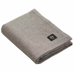 Recycled By Wille Hedvig Tischdecke Behandelt 140x240 Cm Chambray, Braun / Beige