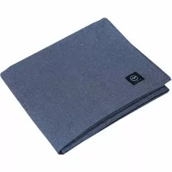 Recycled By Wille Hedvig Tischdecke Behandelt 140x310 Chambray, Marineblau / Weiß