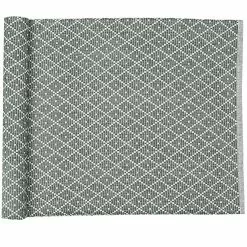 Recycled By Wille Ella Tischläufer 33x120 Cm, Olivgrün