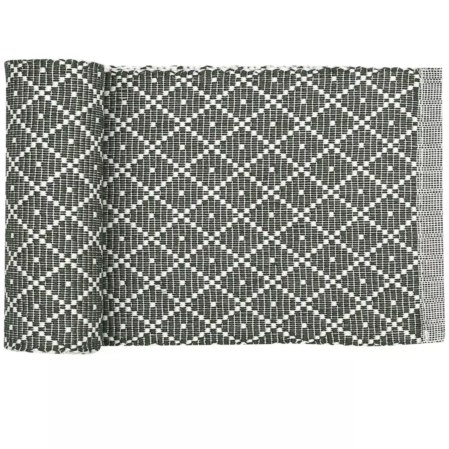 Recycled By Wille Ella Tischläufer 15x140 Cm Olivgrün, 1 Recycled By Wille Ella Tischläufer 15x140 Cm Olivgrün,