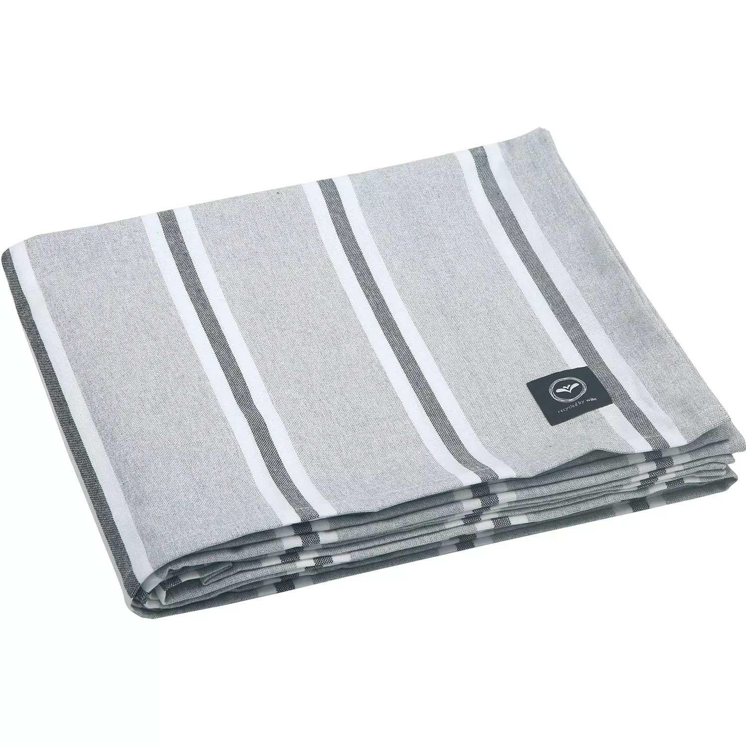 Recycled By Wille Svea Tischdecke 140x310 Cm, Grau / Weiß / Dunkelgrau 1 Recycled By Wille Svea Tischdecke 140x310 Cm, Grau / Weiß / Dunkelgrau