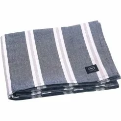 Recycled By Wille Svea Tischdecke 140x310 Cm, Marin / Weiß / Grau