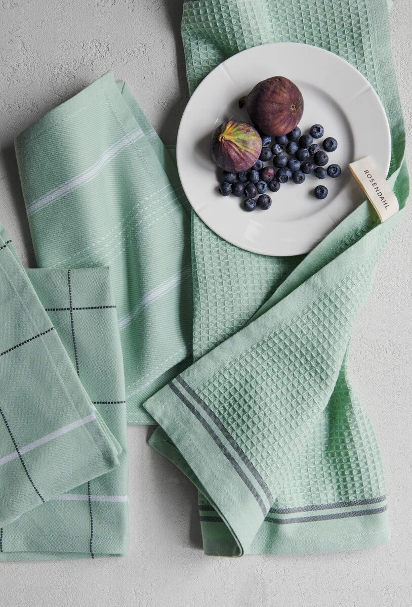 Rosendahl Copenhagen Alpha Handtuch 50x70 Cm, Mint 2 Rosendahl Copenhagen Alpha Handtuch 50x70 Cm, Mint – Bild 2